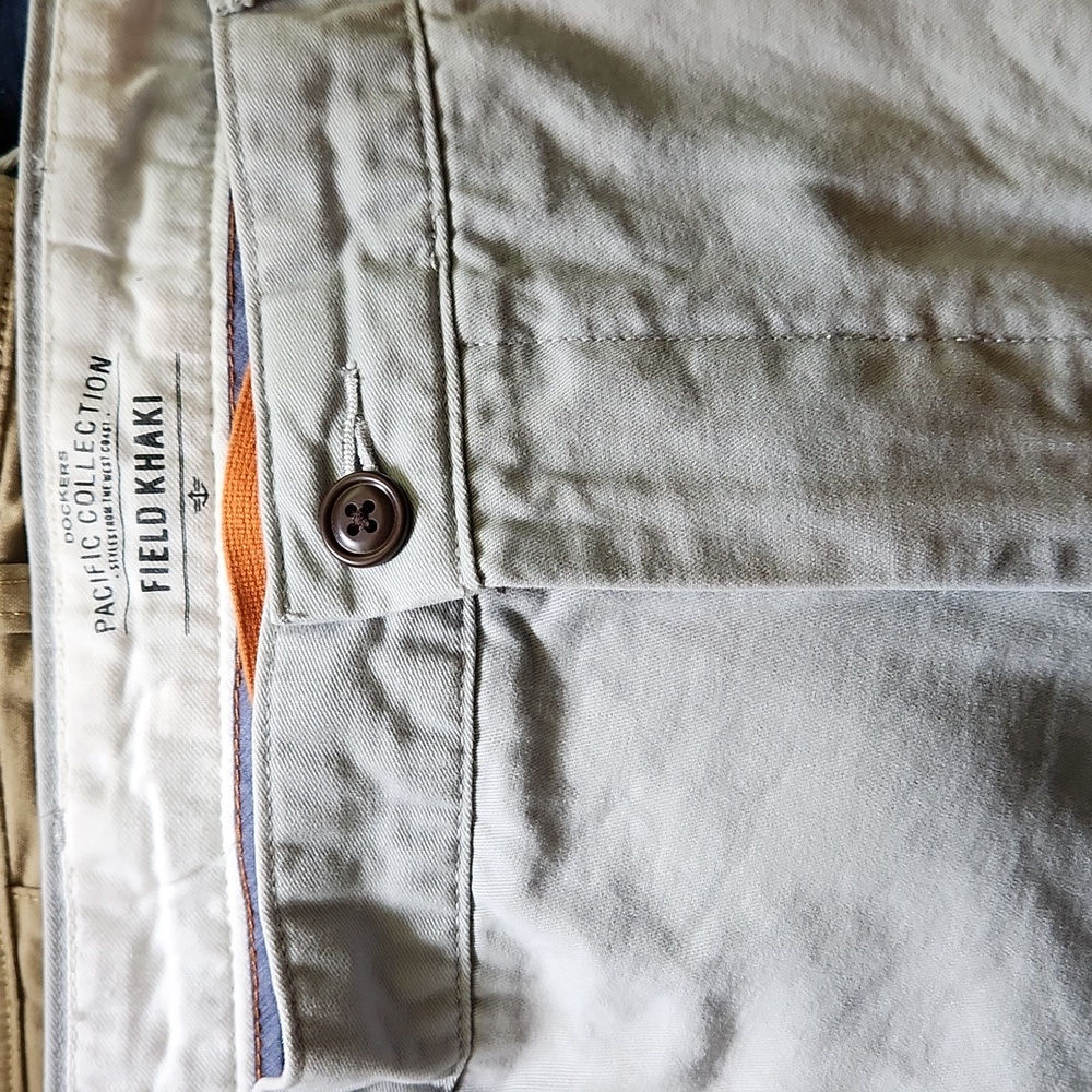 Gray Dockers Field Khakis